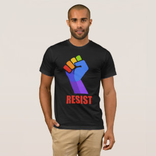 CAMISETA ¡RESISTIR! PESO DE LLUVIA DE SOLIDARIDAD