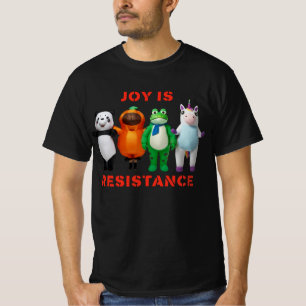 Camiseta Resistir Rana Portland Rana Protesta para Hombres
