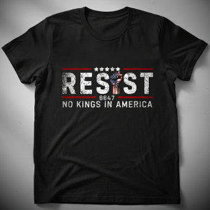 Camiseta Resistir Retro Ningún Rey En América