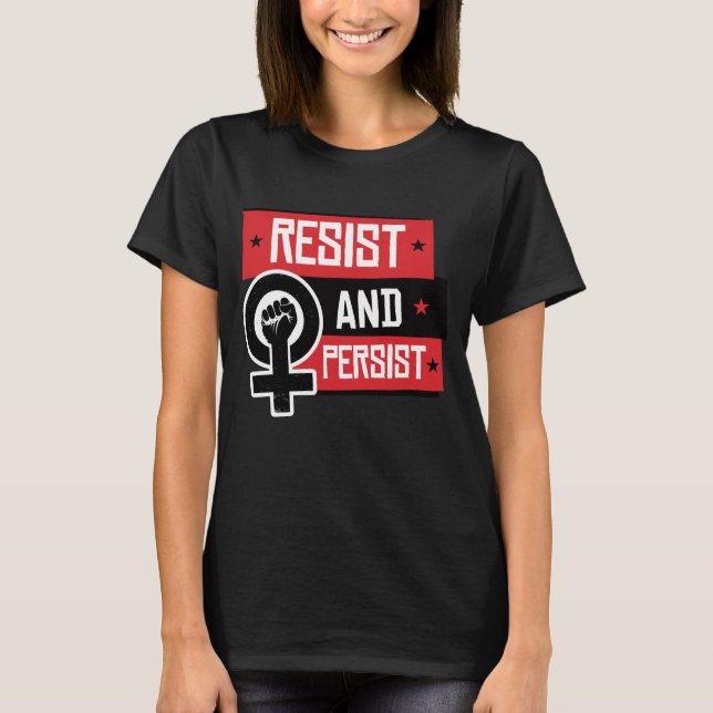 CAMISETA RESISTIR Y PERSISTIR (Anverso)