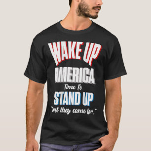 Camiseta Resistirse A Despertar El Tiempo De Estados Unidos