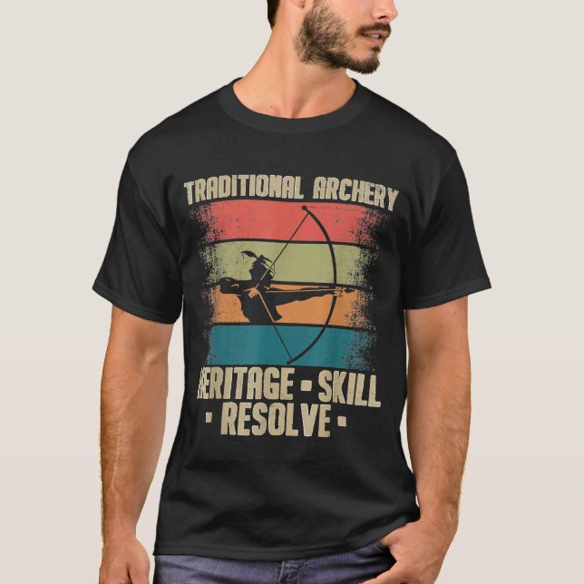 Camiseta Resolución de habilidad para el patrimonio de tiro (Anverso)