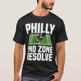 CAMISETA RESOLUCIÓN DE LA ZONA DE ANOTACIÓN DE FILADELFIA -