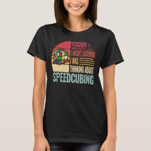 Camiseta Resolución de velocidad Speedcuber Speedcuber Velo
