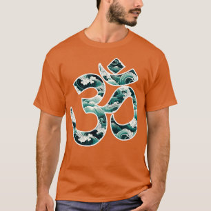 Camiseta Resonancia cósmica El poder místico de Om Kanagawa
