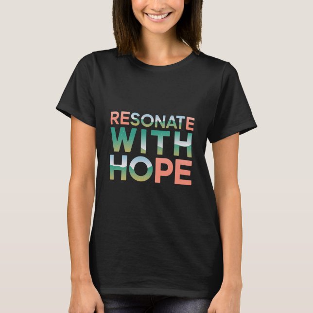 Camiseta Resonar con esperanza (Anverso)