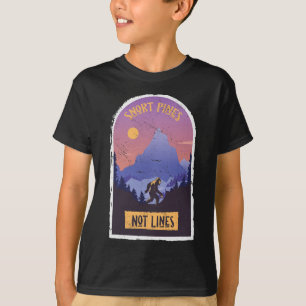 Camiseta Resoplar Pinos No Líneas Bigfoot Sasquatch Senderi