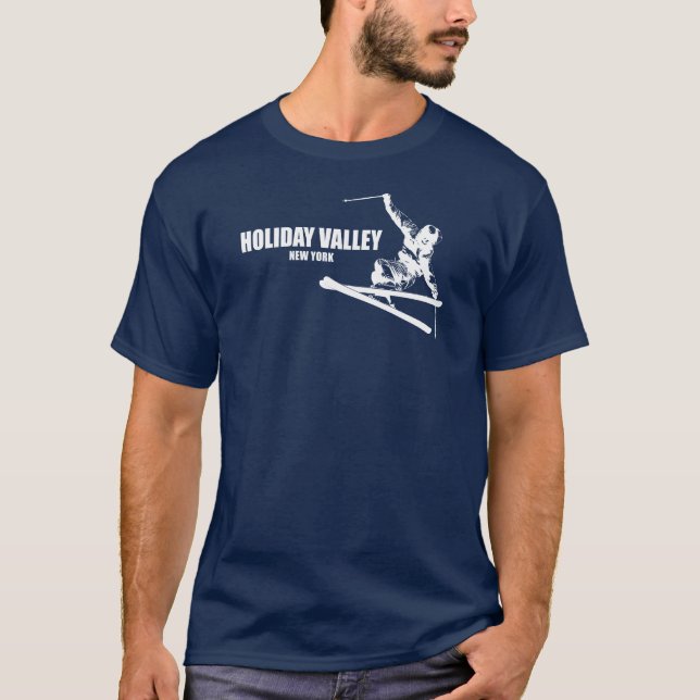 Camiseta Resort de esquí Holiday Valley (Anverso)