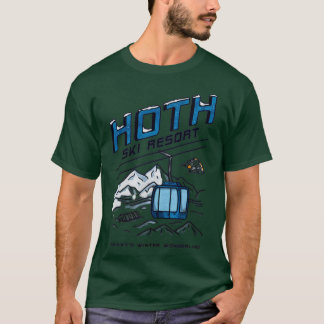 Camiseta Resort de esquí Hoth Divertido