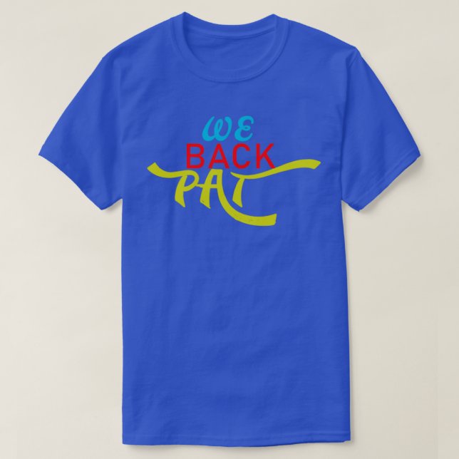 Camiseta respaldamos la parte 1 (Diseño del anverso)