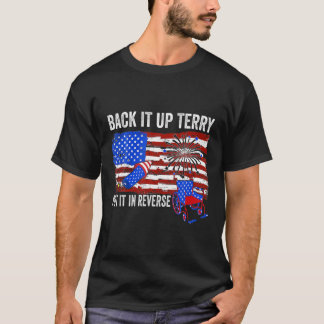 Camiseta Respaldarlo Con Terry Pero Al Contrario