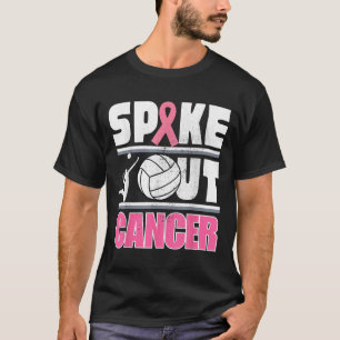 Camiseta Respaldo contra el cáncer de voleibol