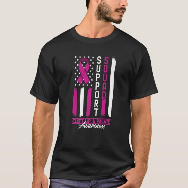 Camiseta Respaldo de defectos de nacimiento orofacial del e (Anverso)