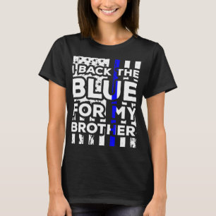Camiseta Respaldo El Azul De Mi Hermano Hermana Hermana Pol