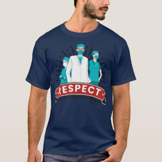 Camiseta Respect for medical staff