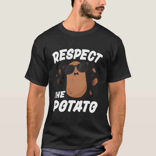 Camiseta Respect The Potato For Vegetable (Anverso)