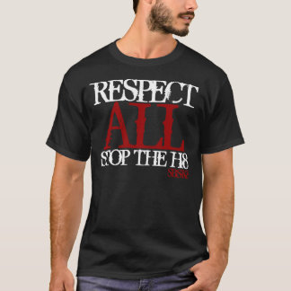 Camiseta Respecto del sur de la mota SK8 TODA LA parada el