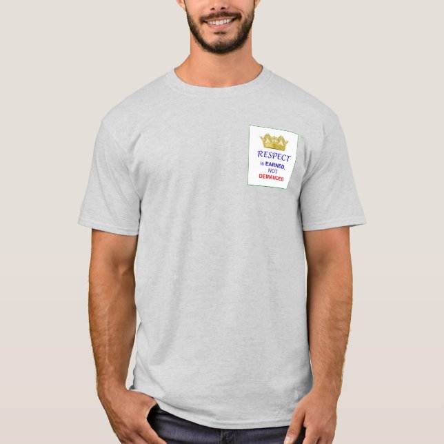 Camiseta Respecto ganado (Anverso)