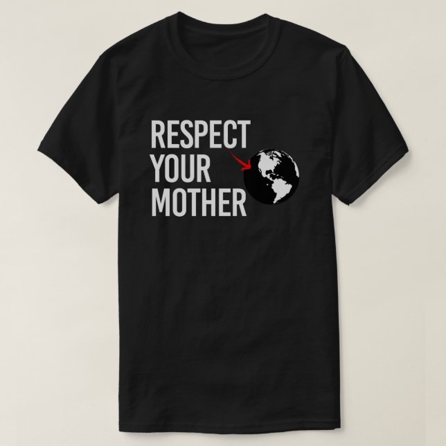 Camiseta Respeta a tu madre (Diseño del anverso)