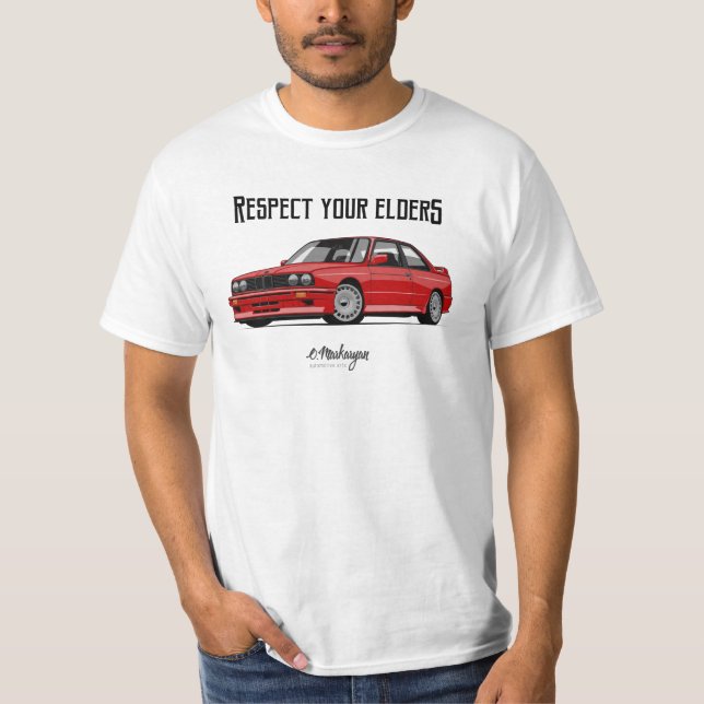 Camiseta Respeta a tus mayores (Anverso)