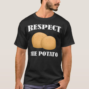 Camiseta Respeta La Papa Humor Para Amantes De Las