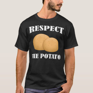 Camiseta Respeta La Papa Humor Para Amantes De Las