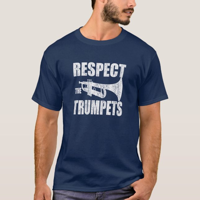 Camiseta Respetar a los Trumpets (Anverso)