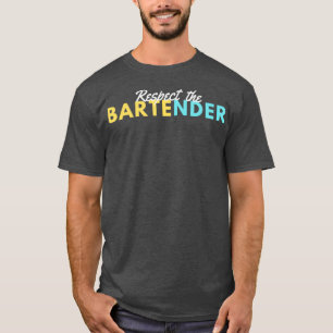CAMISETA RESPETAR EL BARTENDER