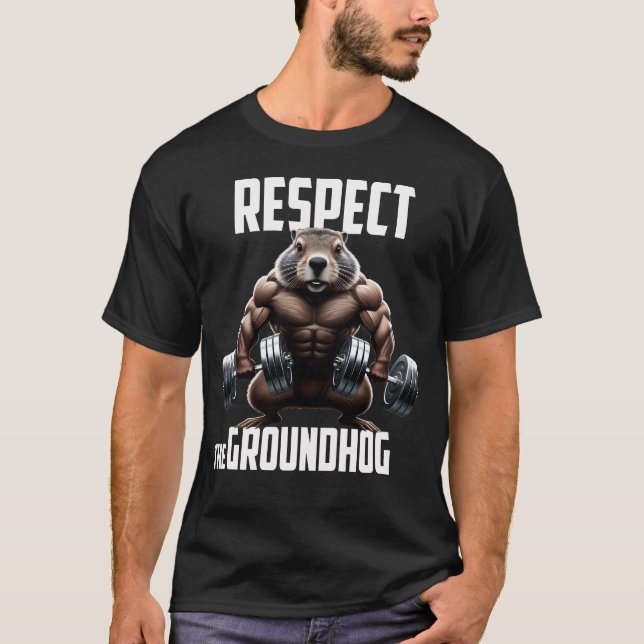 Camiseta respetar el cachorro, feliz día del cachorro (Anverso)