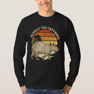Camiseta Respetar El Capybara Niños Hombres Mujeres Capybar