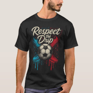 Camiseta Respetar El Drip Fútbol Byll Calzado Niños Adolesc