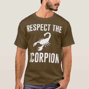 Camiseta Respetar el escorpión