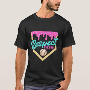 Camiseta Respetar El Goteo Bysebyll Home Plate Helado Goteo