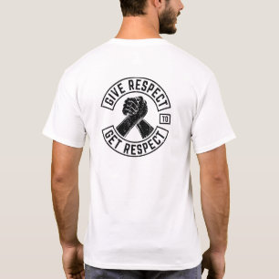 Camiseta Respetar el respeto por MC Biker Inspirador