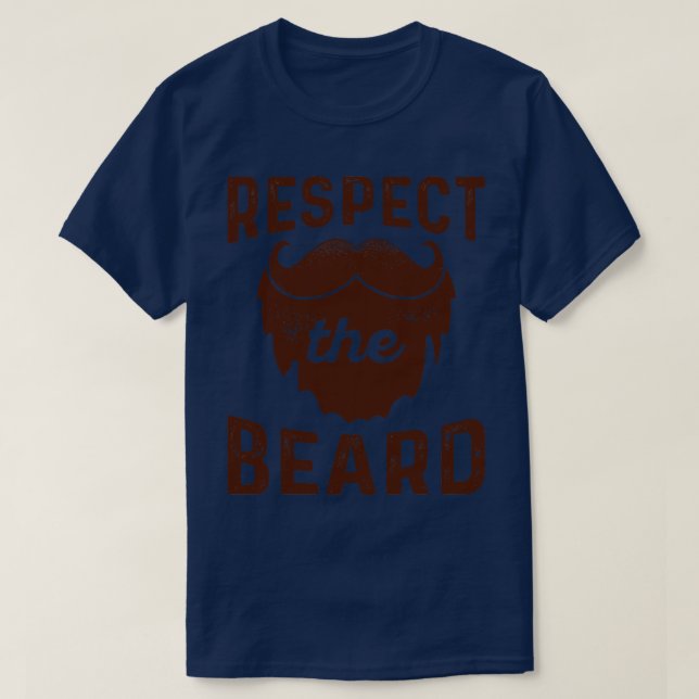 Camiseta Respetar La Barba (Diseño del anverso)