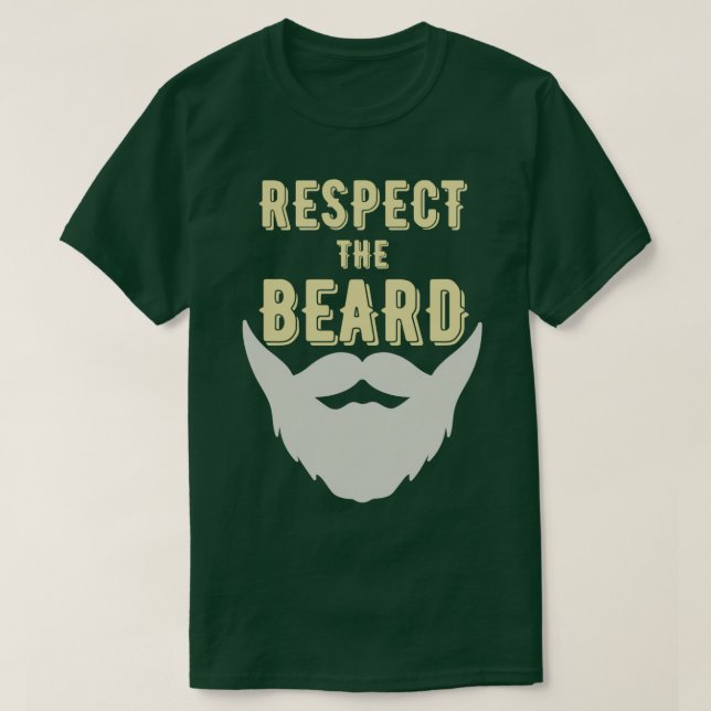 Camiseta Respetar La Barba 4 (Diseño del anverso)