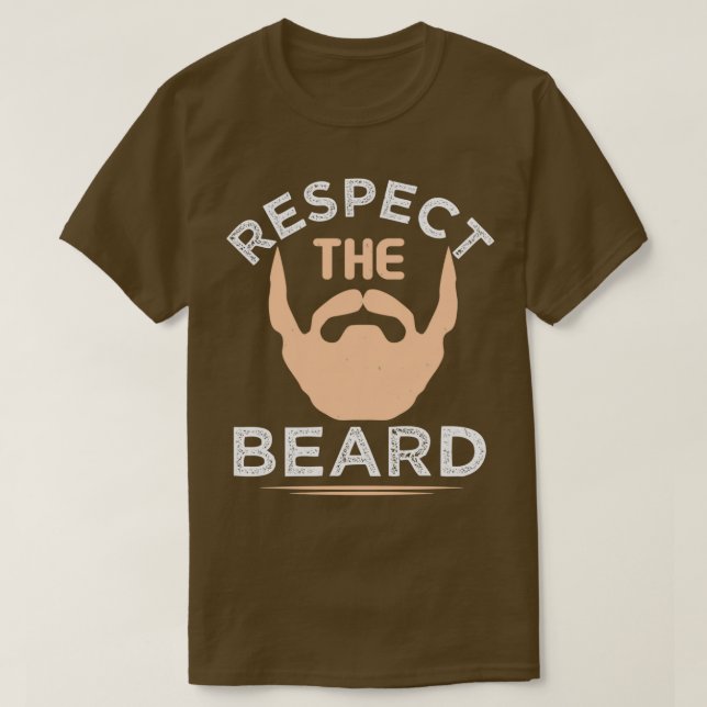 Camiseta Respetar la barba 40 (Diseño del anverso)