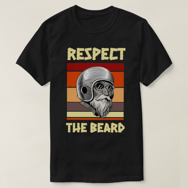 Camiseta Respetar La Barba T (Diseño del anverso)