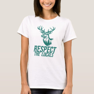 Camiseta Respetar la fauna local