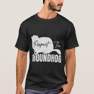 Camiseta Respetar la marmota Marmota animal Marmotas