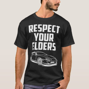 Camiseta Respete a sus mayores MK IV TOYOTA SUPRA