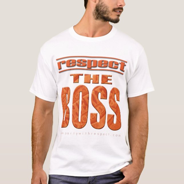 Camiseta Respete Boss (Anverso)