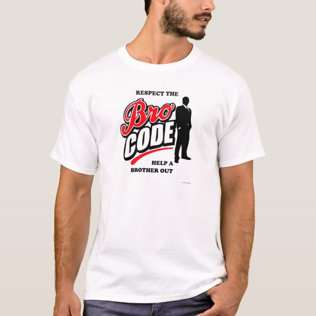 Camiseta Respete el código de Bro (Anverso)
