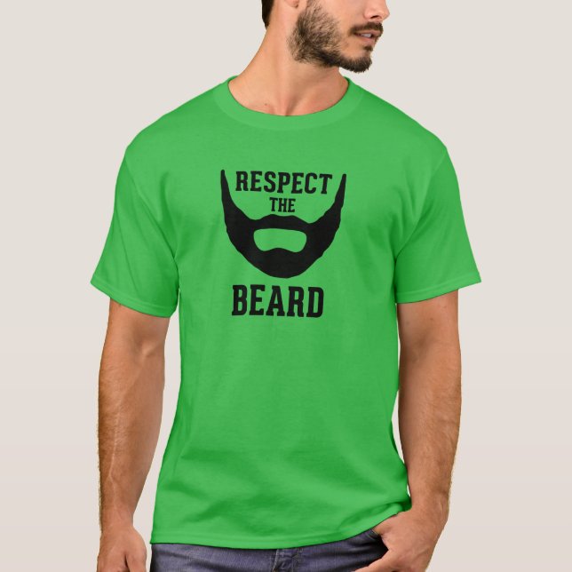 Camiseta Respete la barba (Anverso)