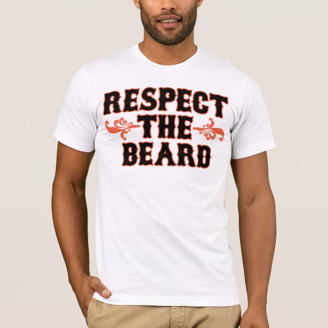 Camiseta Respete la barba (Anverso)