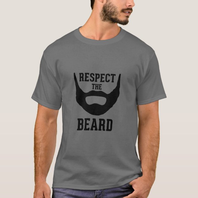 Camiseta Respete la barba (Anverso)