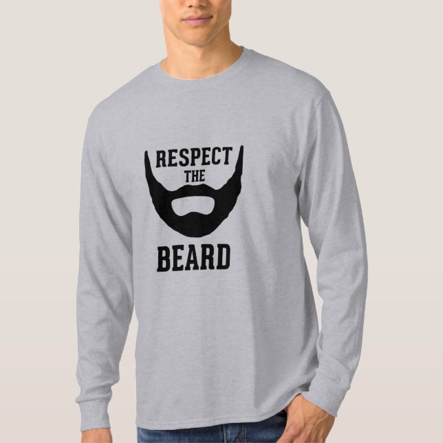 Camiseta Respete la barba (Anverso)