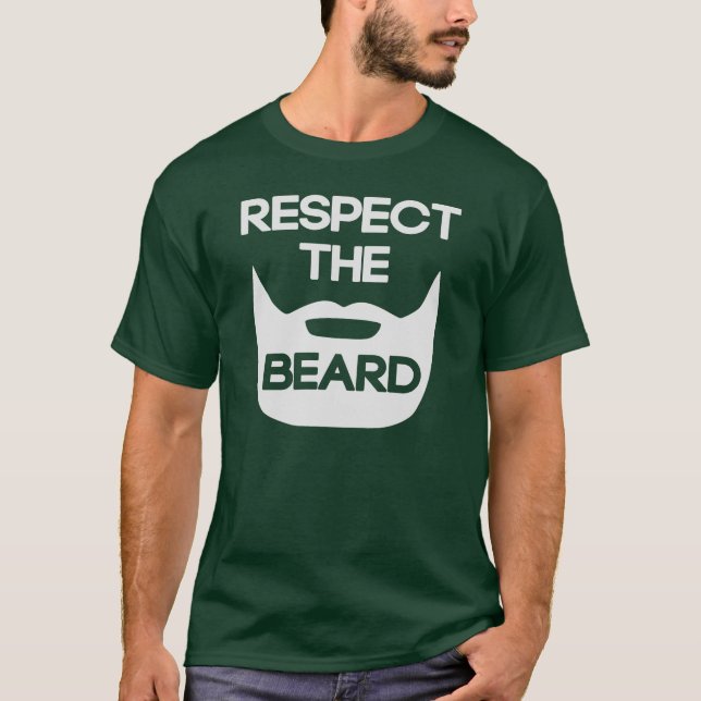 Camiseta Respete la barba (Anverso)