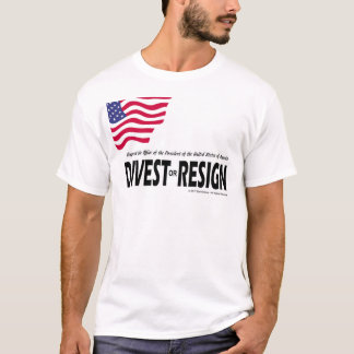 Camiseta Respete la presidencia… privan o dimiten