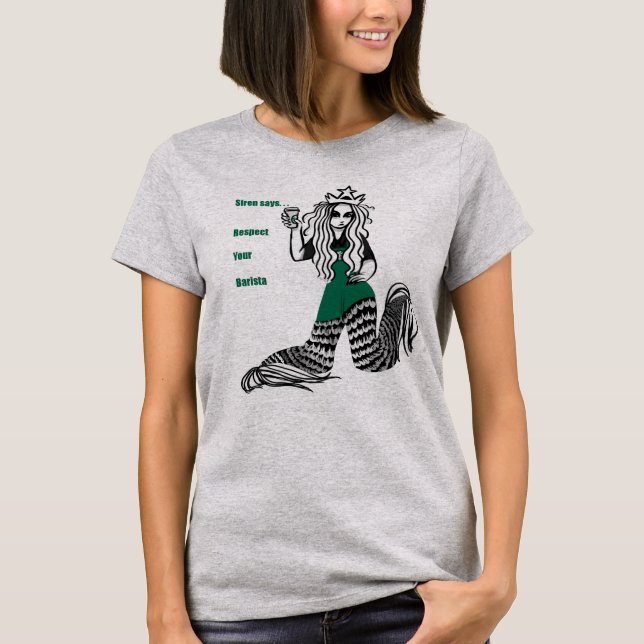 Camiseta Respete su Barista (Anverso)